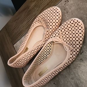 Women's flat ballerina shoe Pink Size 7